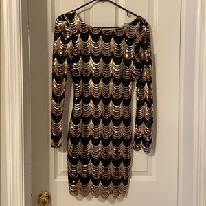 Sparkle cocktail dress
